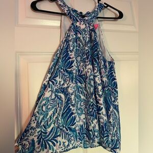 New with Tags Lily Pulitzer Flowy Halter Top